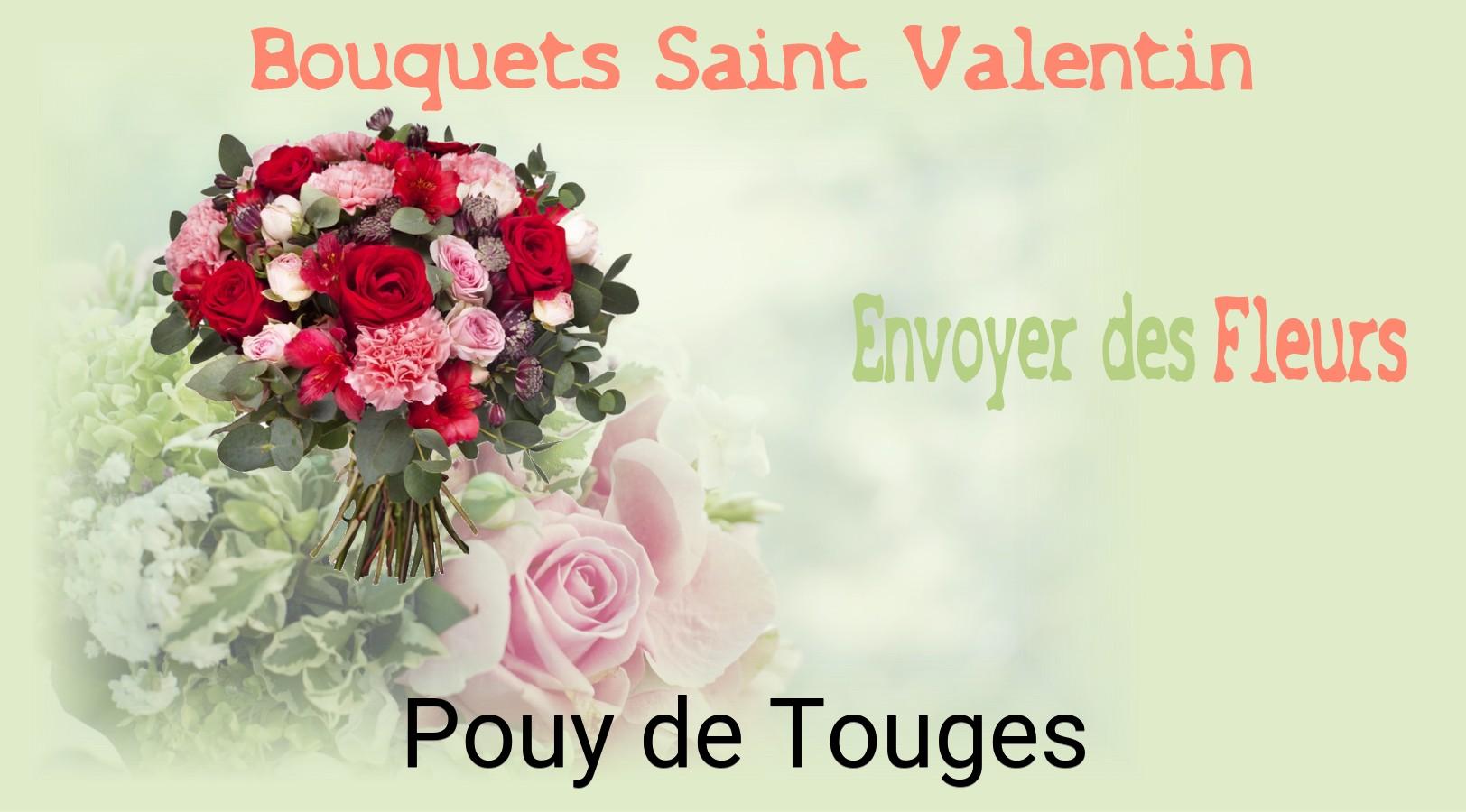 Roses de Saint-Valentin livrées à Pouy-de-Touges
